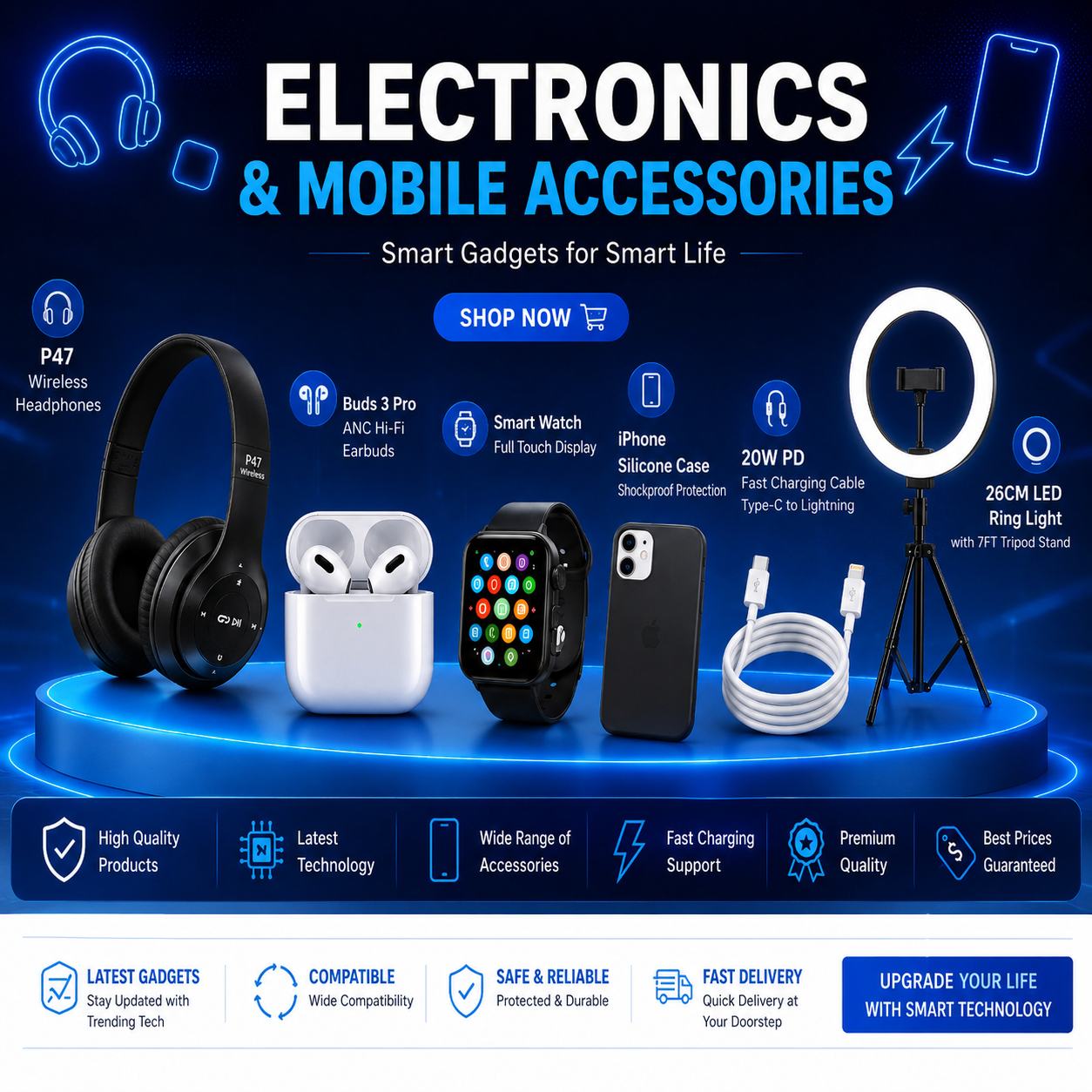 Electronics & Mobile Accessories