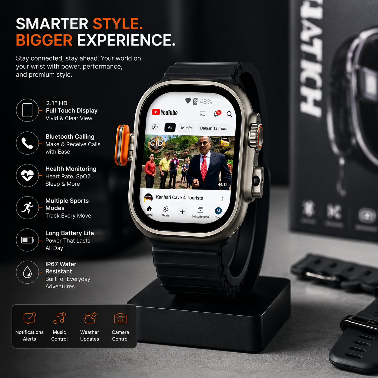 Complete Box Pack Smart Watch