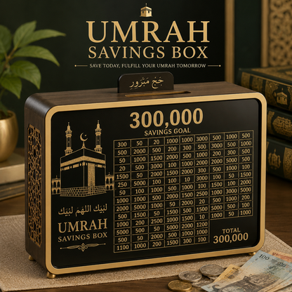 Premium Umrah Saving صندوق Box