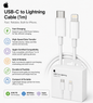 20W PD Fast Charging Cable (Type-C to Lightning) Compatible With 7,8,X,11,12,13,14