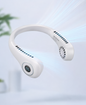 Portable USB Neck Fan – Mini Bladeless Air Cooler for Running, Travel & Outdoor Sports