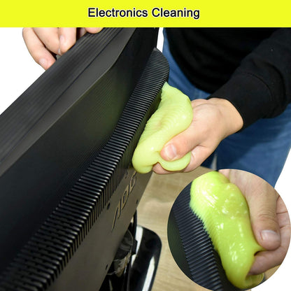 Magic Car Cleaning Gel – Multi-Purpose Dust Remover for Keyboard, Car Interior & Home Cleaning