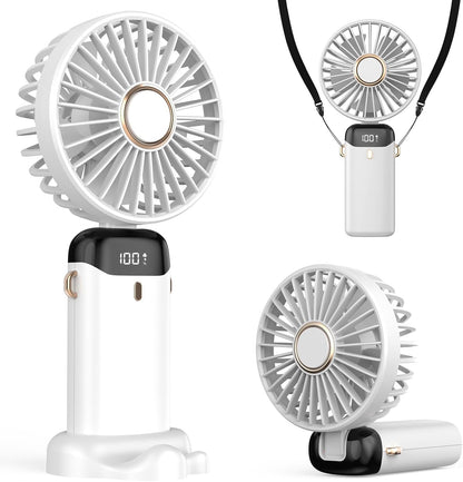 Portable Mini Fan 3000mAh USB Rechargeable
