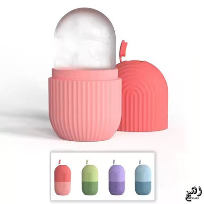 Reusable Silicone Ice Roller for Face & Neck – Cooling Skin Care Massage Ice Mold