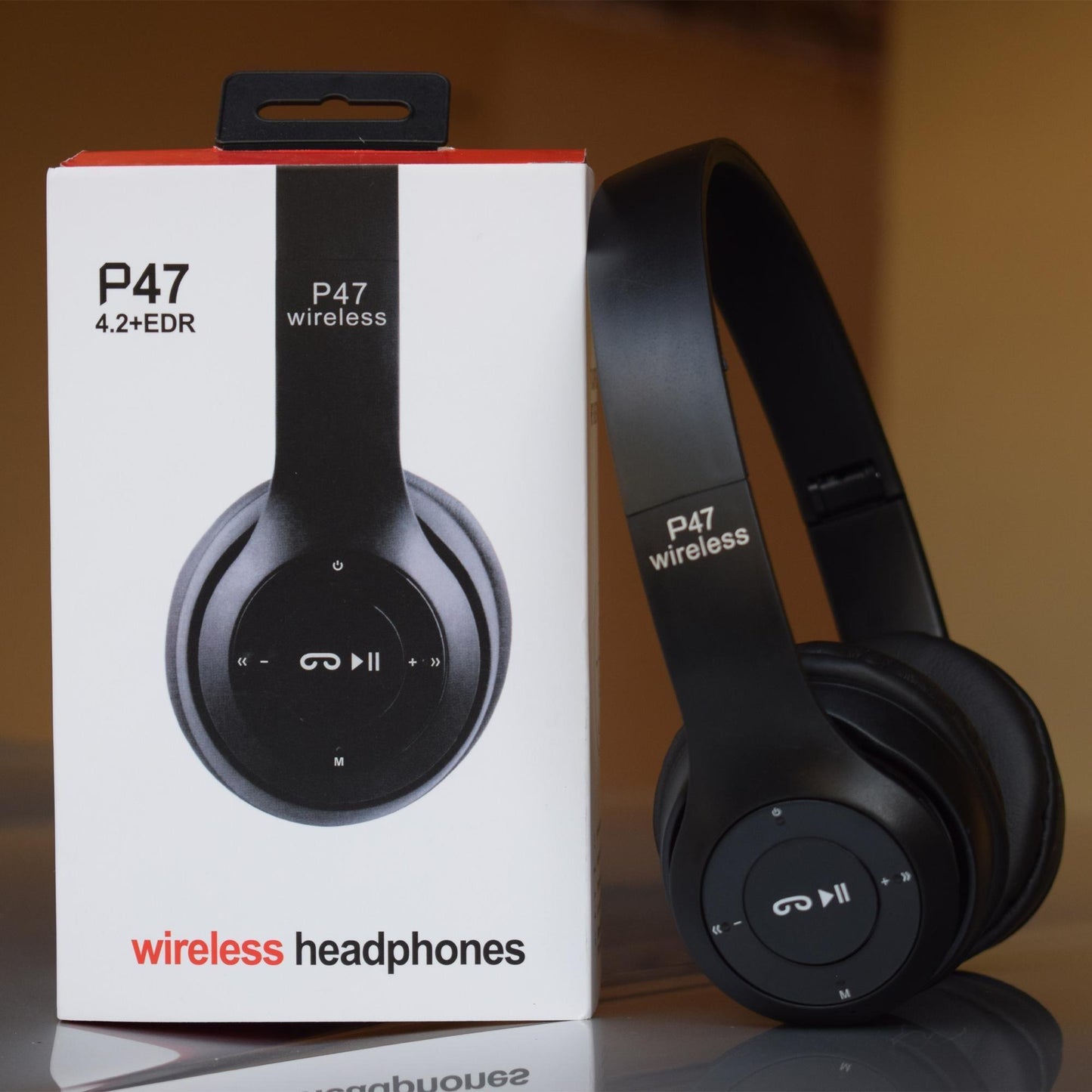P47 Wireless Bluetooth Foldable Headphones