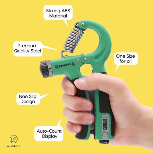 Non-Slip Hand Gripper 5–60KG Resistance