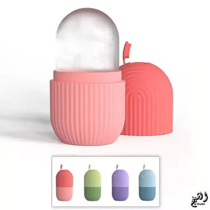 Reusable Silicone Ice Roller for Face & Neck – Cooling Skin Care Massage Ice Mold