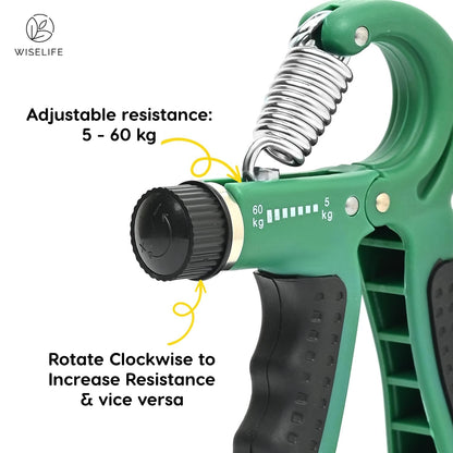 Non-Slip Hand Gripper 5–60KG Resistance